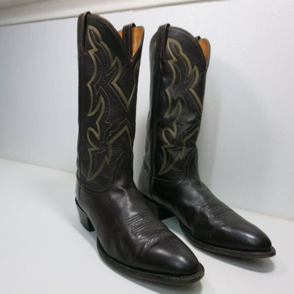 Nocona Boots Kicker Western Leather Cowboy Footwear Men\'s Shoes 11 D main image 6